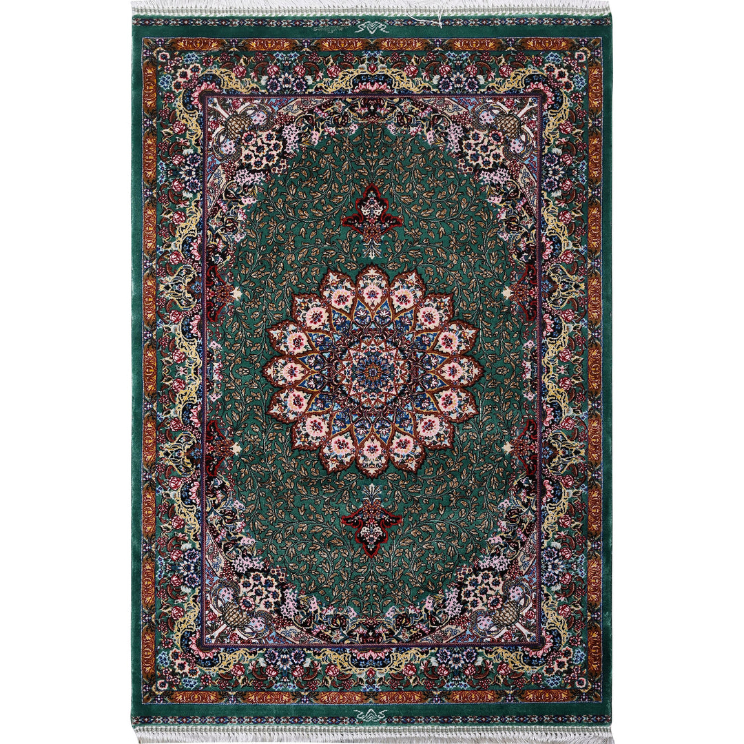 Supreme Fine Persian Silk Rug 2x3 Ft