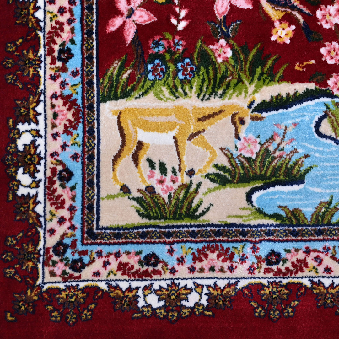 Supreme Fine Persian Silk Rug 2x3 Ft