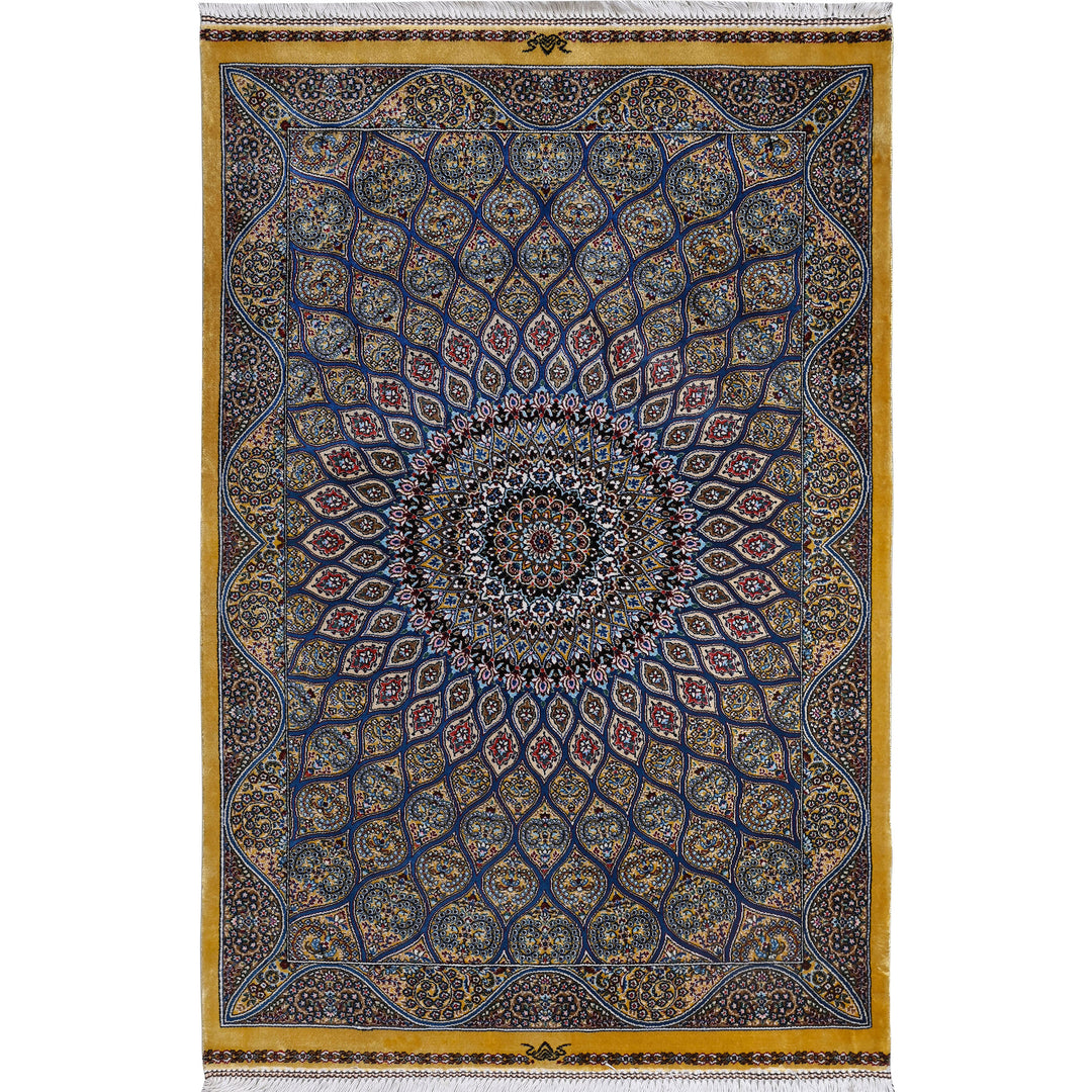 Supreme Fine Persian Silk Rug 2x3 Ft