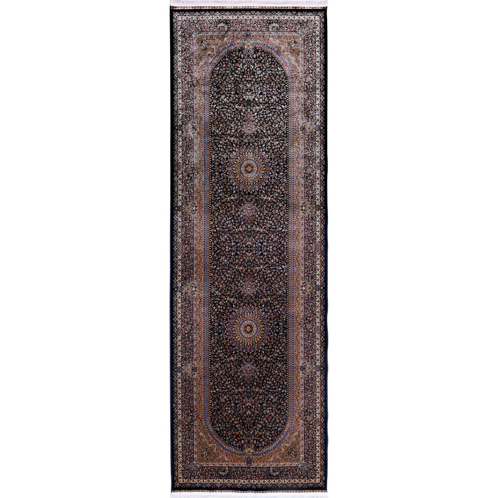 Supreme Fine Persian Silk Rug 3x10 Ft