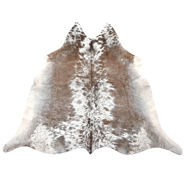 Salt & Pepper Speckled Cowhide 4.5x4.5 FT