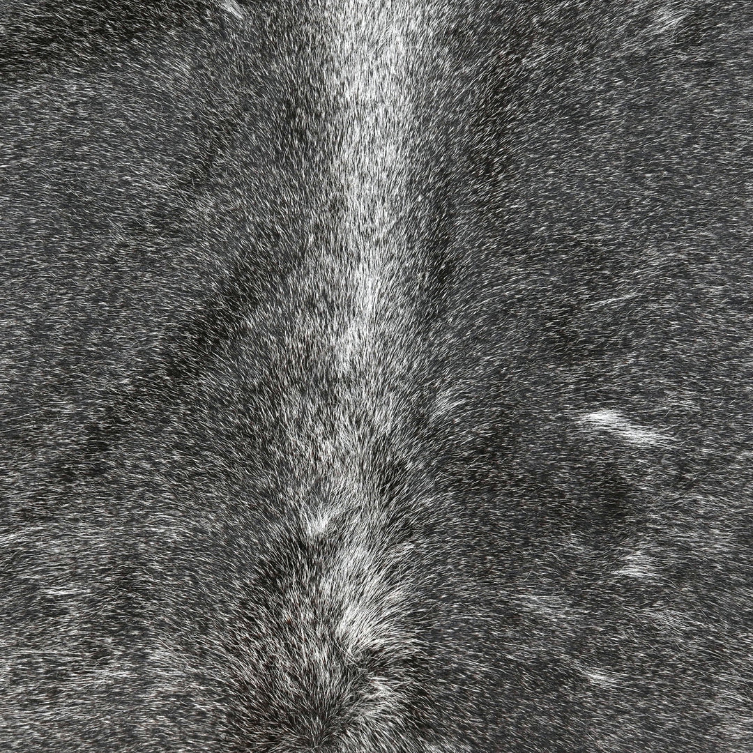 Dark Speckled Brindle Cowhide 6x6.5 FT