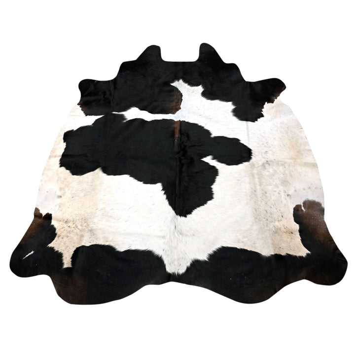 Classic Piebald Tricolour Cowhide 5.5x5.5 FT