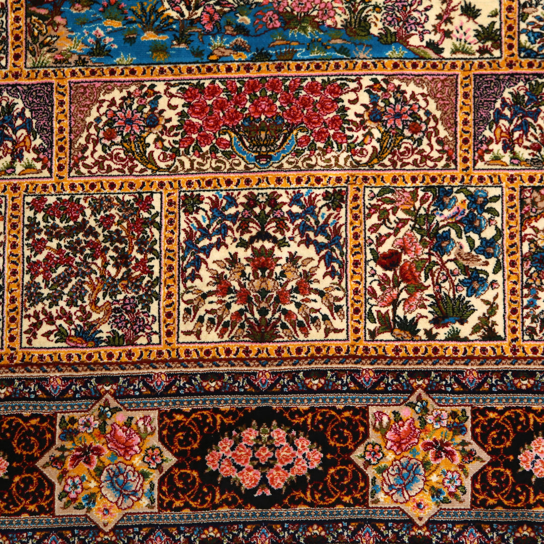 Supreme Fine Persian Silk Rug 2.5x4 Ft