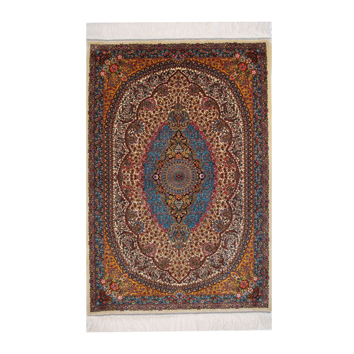 Supreme Fine Persian Silk Rug 2.5x4 Ft