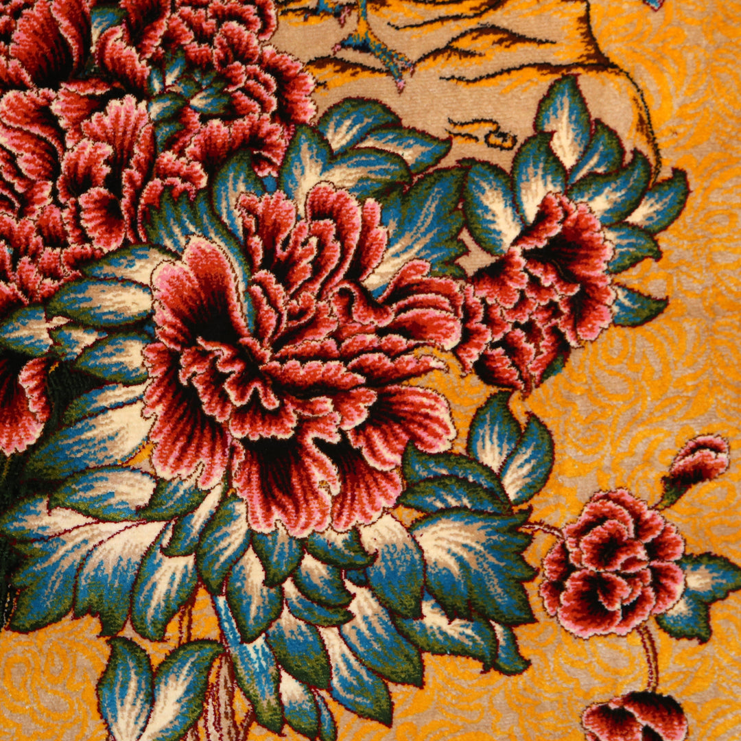 Supreme Fine Persian Silk Rug 2.5x4 Ft