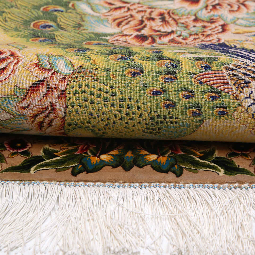 Supreme Fine Persian Silk Rug 2.5x4 Ft