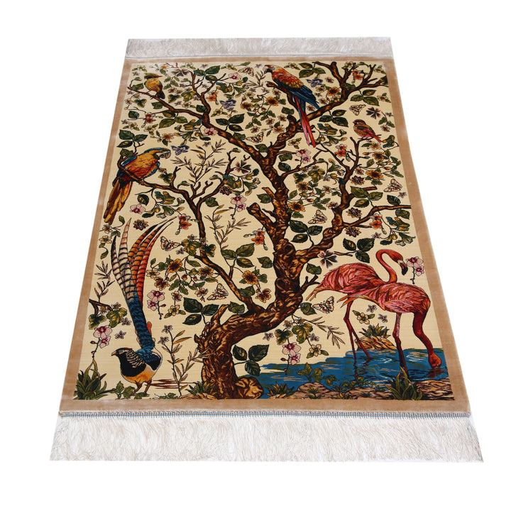 Supreme Fine Persian Silk Rug 2.5x4 Ft