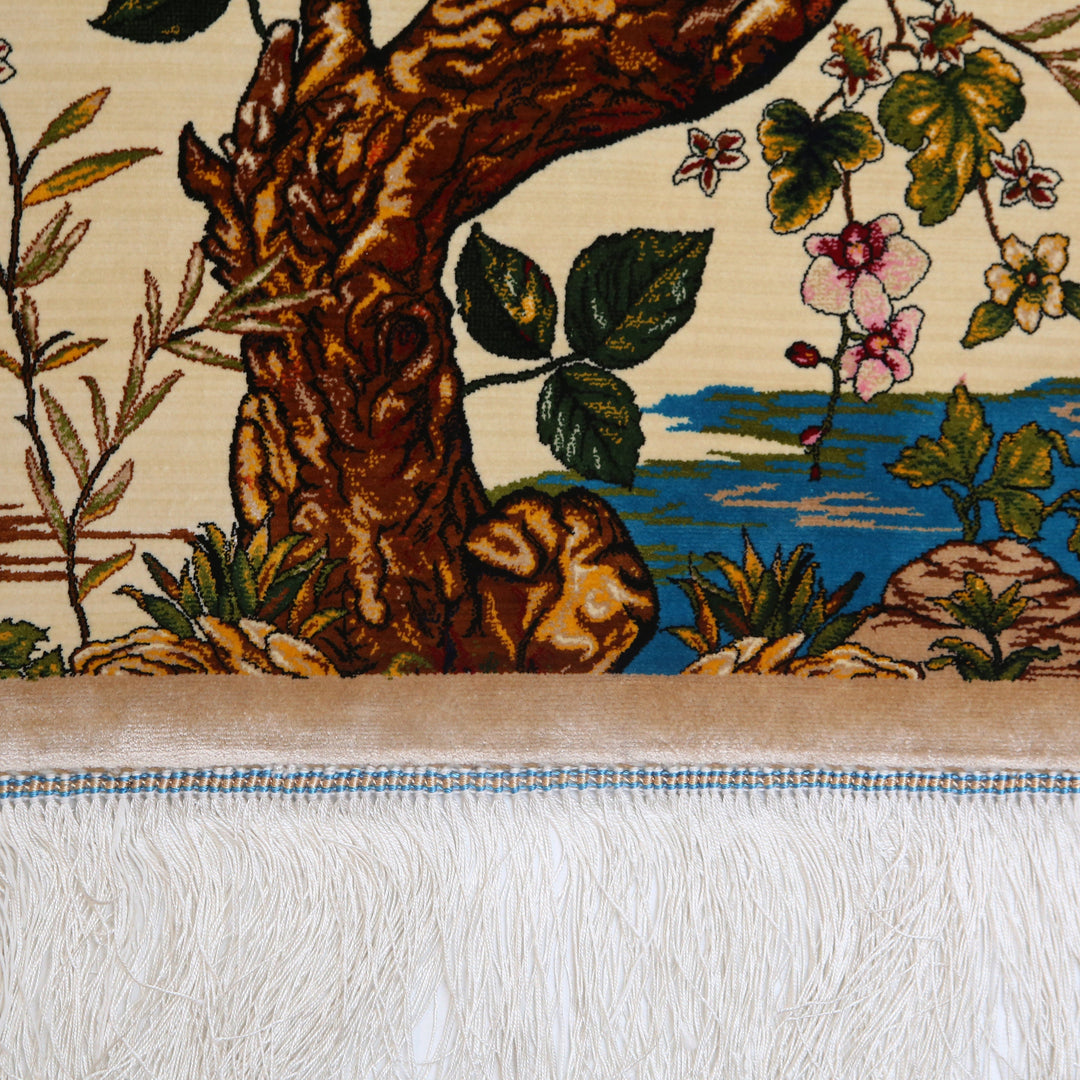 Supreme Fine Persian Silk Rug 2.5x4 Ft