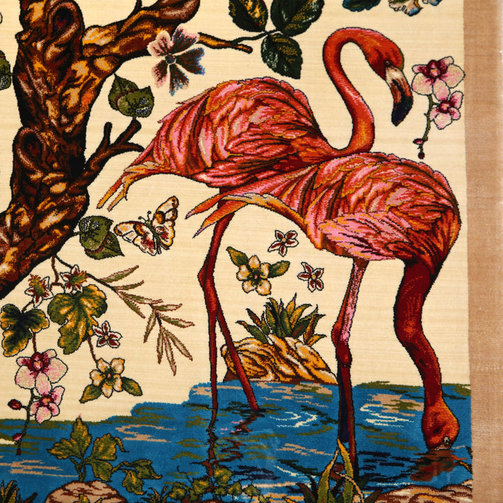 Supreme Fine Persian Silk Rug 2.5x4 Ft