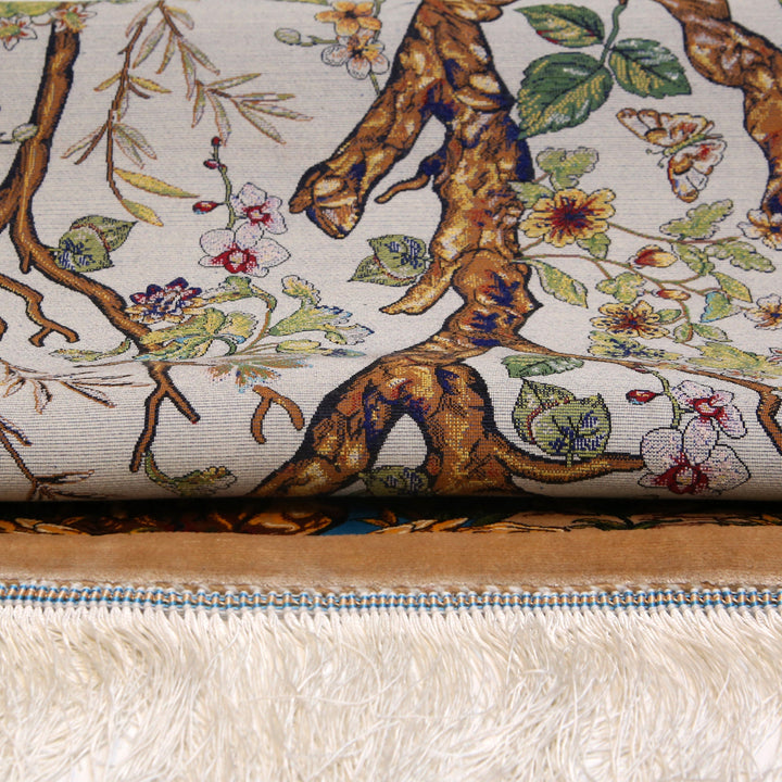 Supreme Fine Persian Silk Rug 2.5x4 Ft