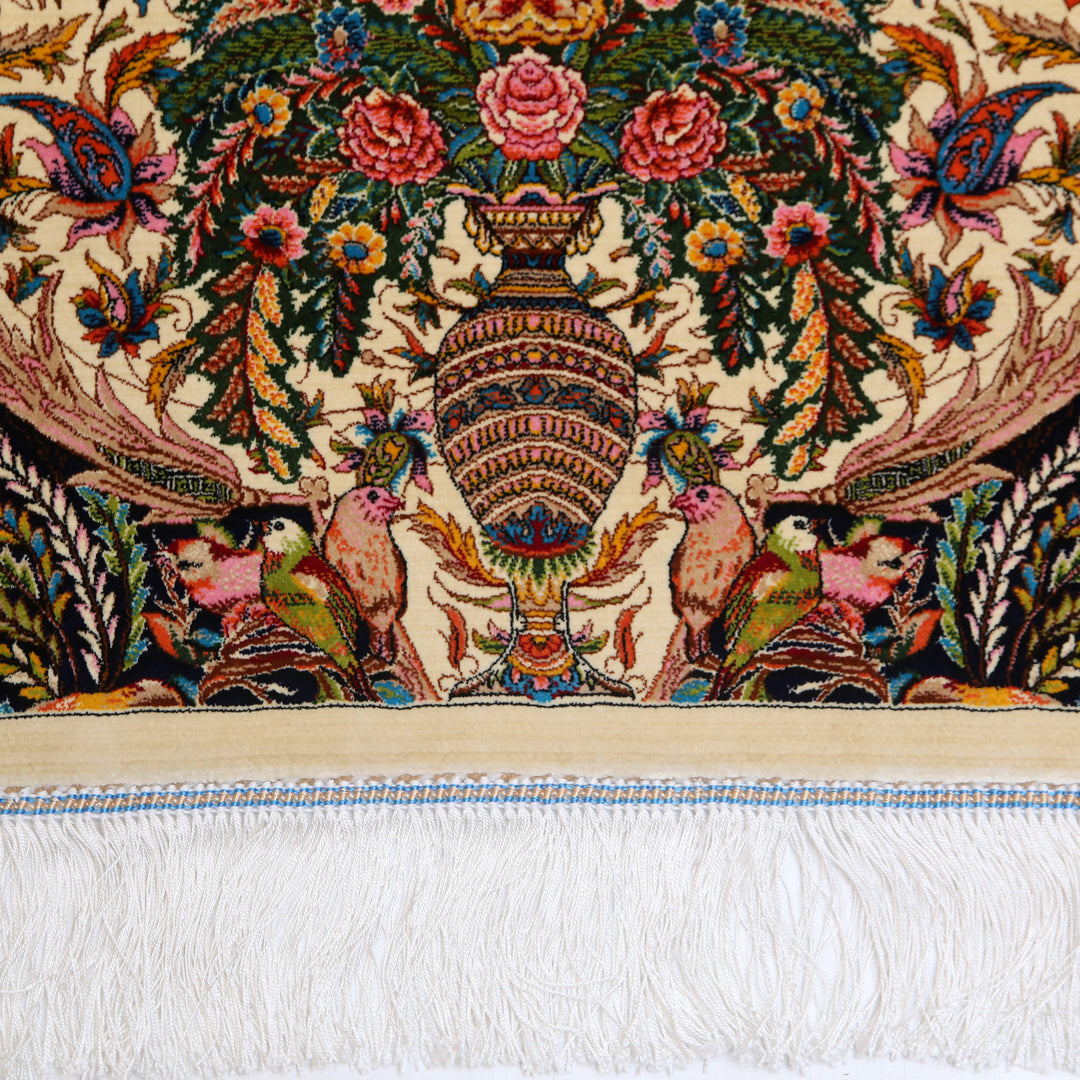 Supreme Fine Persian Silk Rug  Ethereal Harmony 2.5x4 Ft