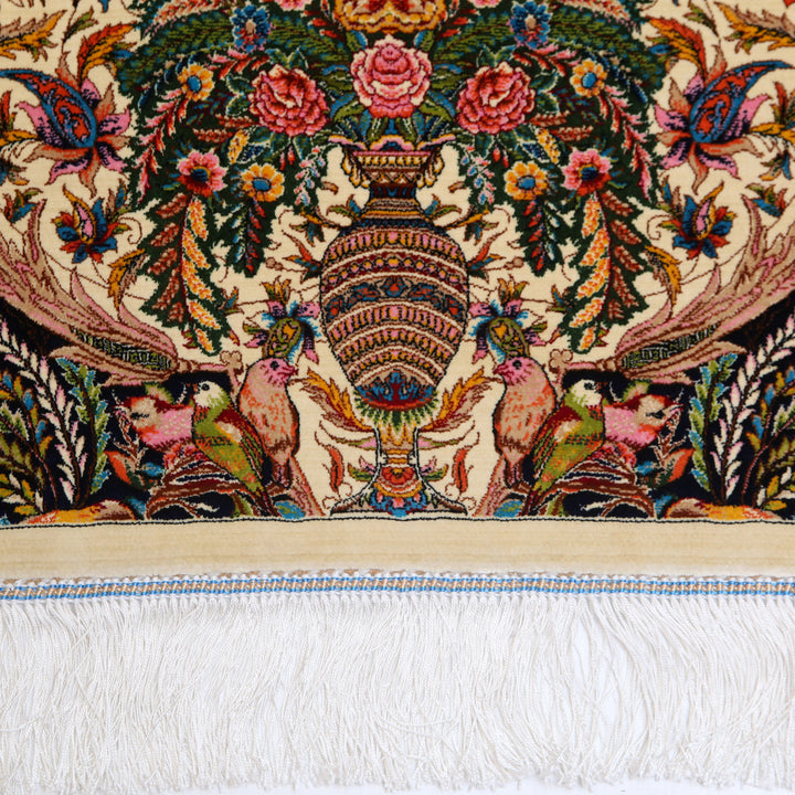 Supreme Fine Persian Silk Rug  Ethereal Harmony 2.5x4 Ft