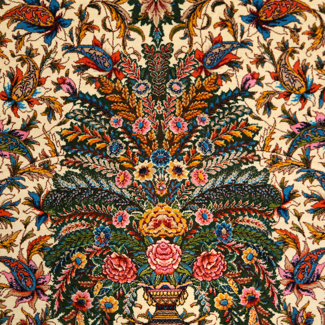 Supreme Fine Persian Silk Rug  Ethereal Harmony 2.5x4 Ft