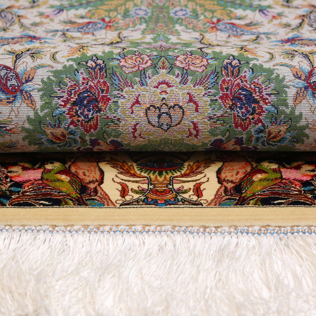 Supreme Fine Persian Silk Rug  Ethereal Harmony 2.5x4 Ft