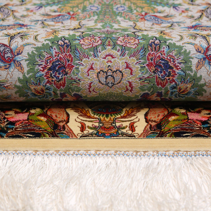 Supreme Fine Persian Silk Rug  Ethereal Harmony 2.5x4 Ft