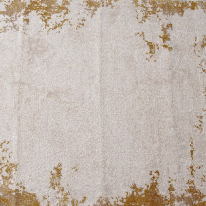 Off White Plain Turkish Rug 4X6 FT