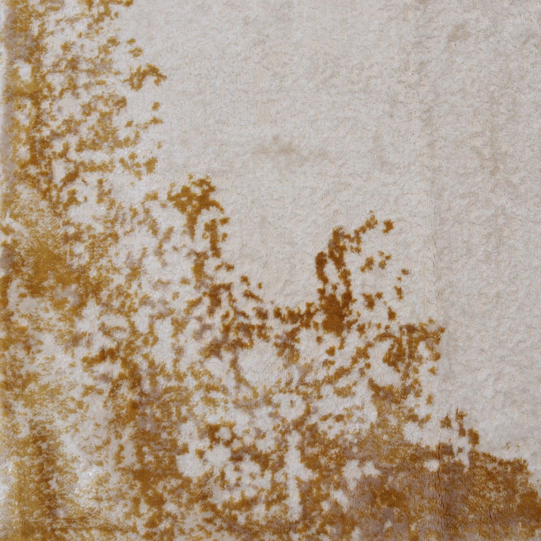 Off White Plain Turkish Rug 4X6 FT