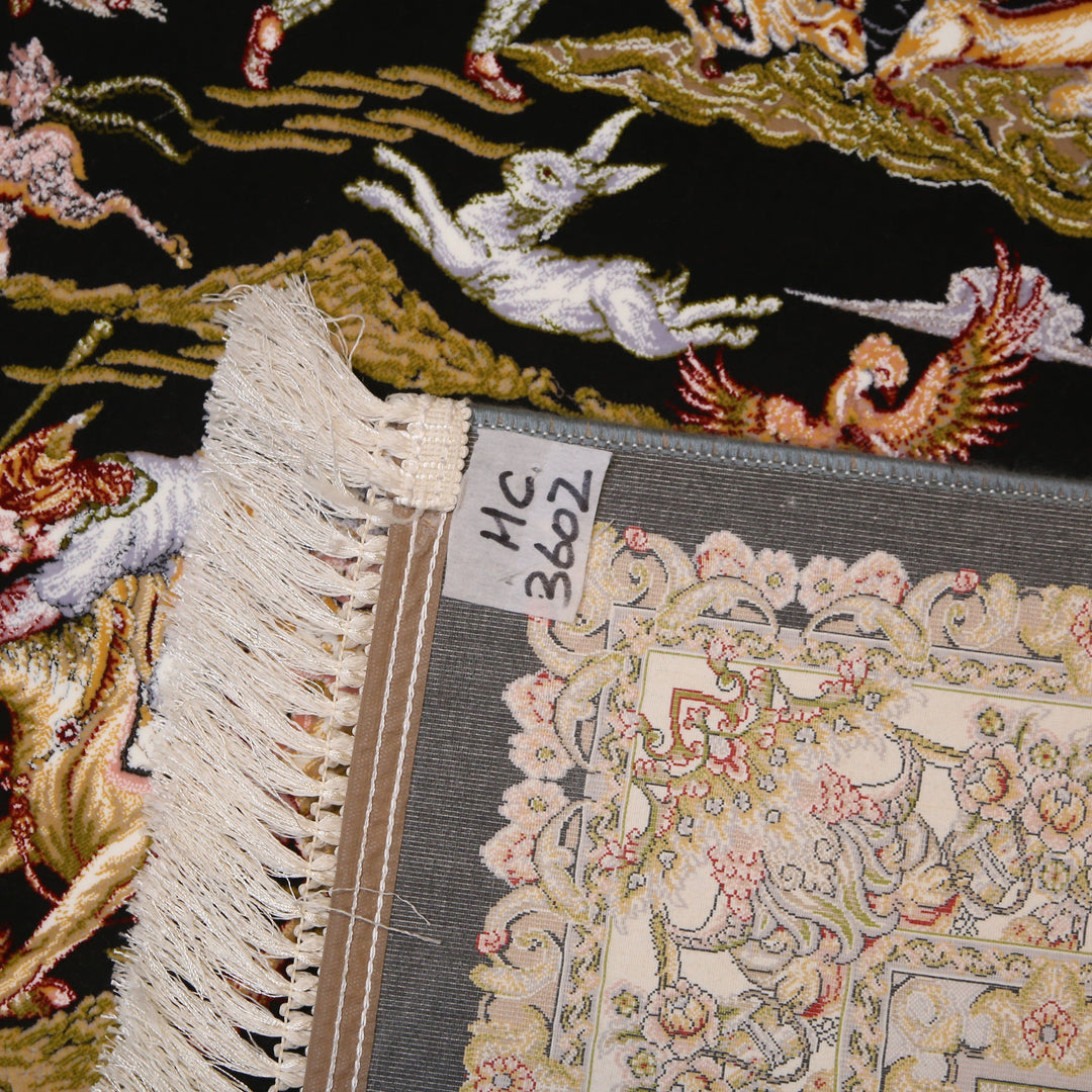 Shikargah Fine Persian Wall Hanging 4x6 FT