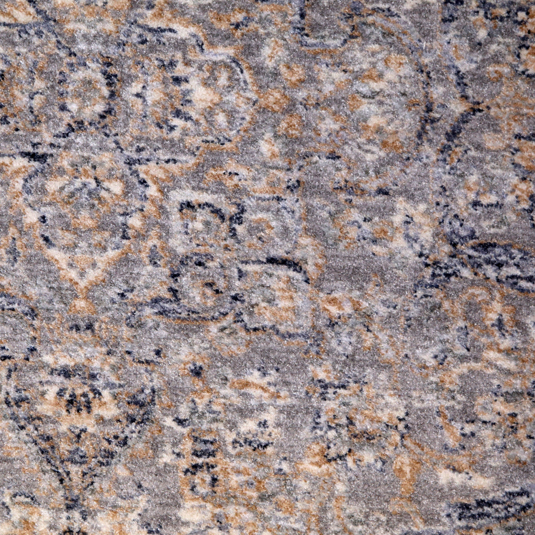 Grey Traditional Turkish Rug 4X6 Ft