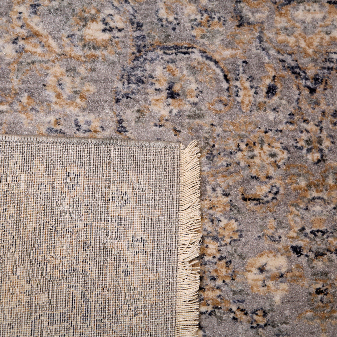 Grey Traditional Turkish Rug 4X6 Ft