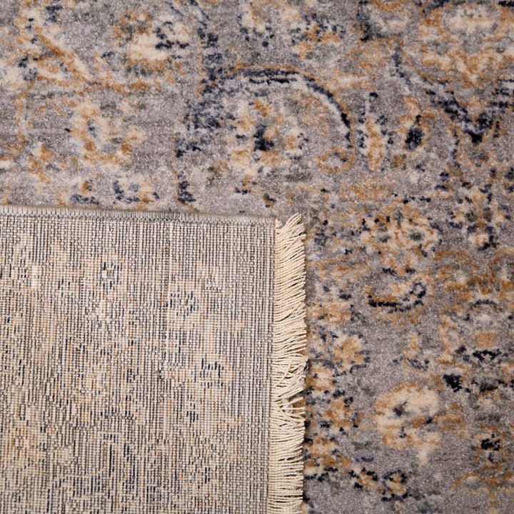 Grey Traditional Turkish Rug 4X6 Ft