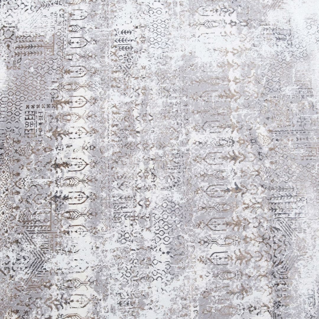 Grey Plain Turkish Rug 4X6 FT