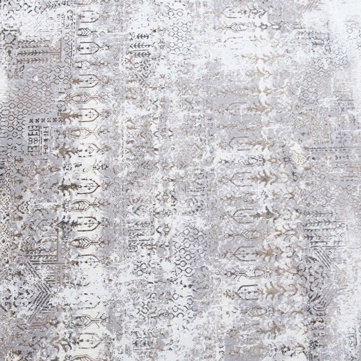 Grey Plain Turkish Rug 4X6 FT