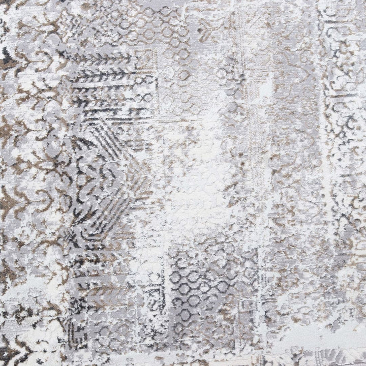 Grey Plain Turkish Rug 4X6 FT