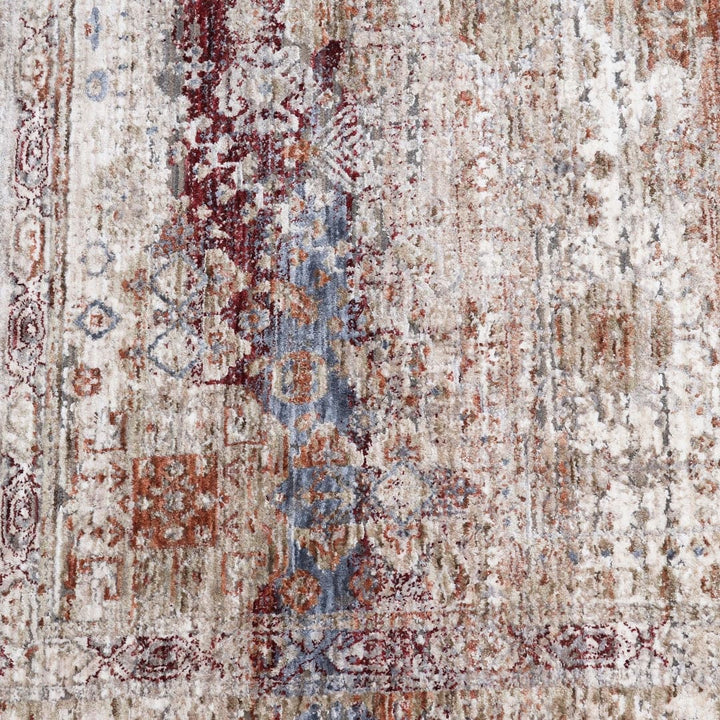 Rust Traditional Turkish Rug 5x8 Ft