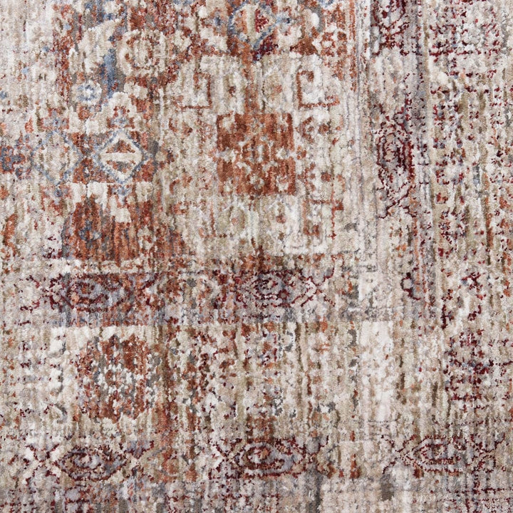 Rust Traditional Turkish Rug 5x8 Ft