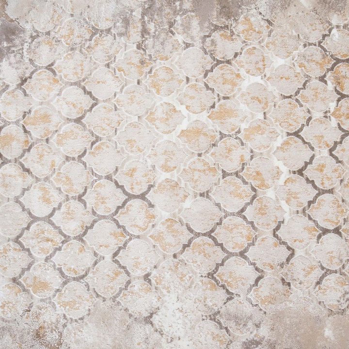 Off White Plain Turkish Rug 5X8 FT