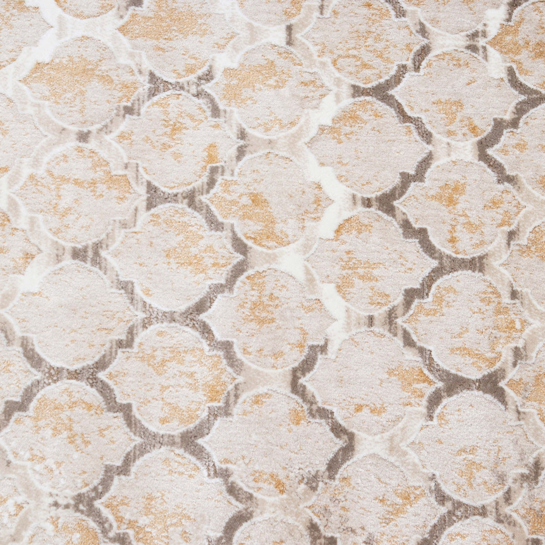 Off White Plain Turkish Rug 5X8 FT