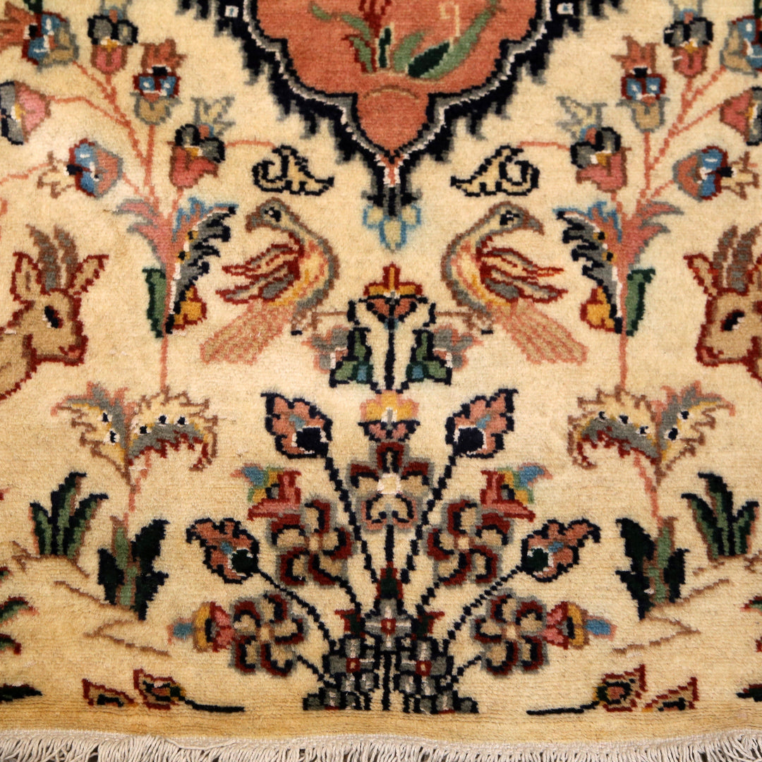 Shikaari Handknotted Silk Rug 3x5 Ft