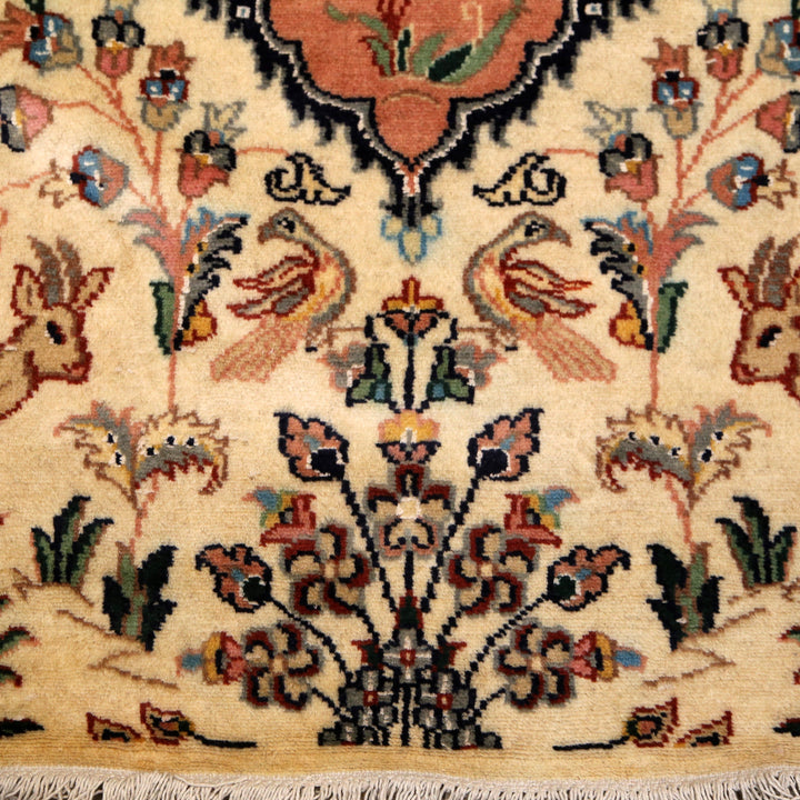 Shikaari Handknotted Silk Rug 3x5 Ft