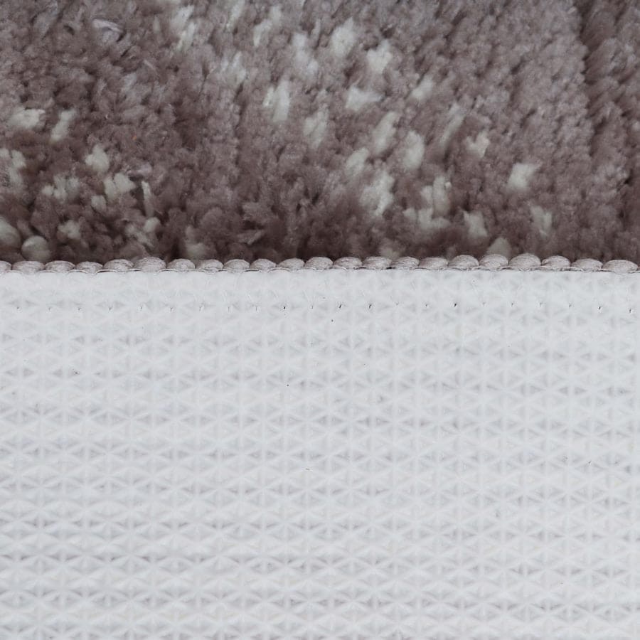 Grey Soft Chevron Patterned Bath Mat 40x60cm