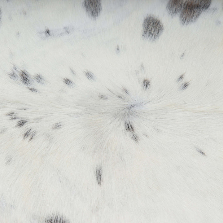 White&Brown Cow Hide 5X5 FT