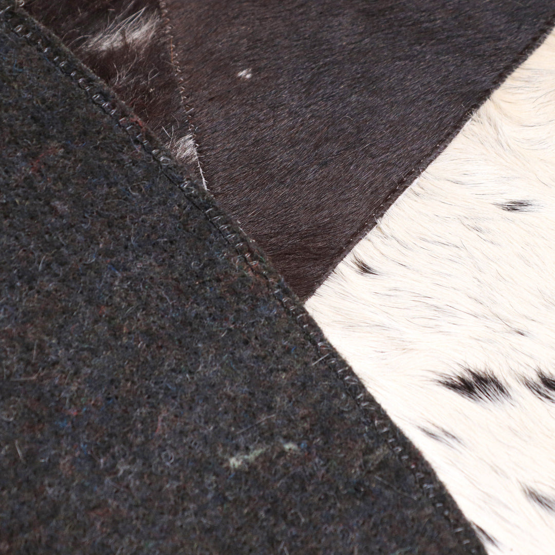 Patchwork Round Rug 2x2