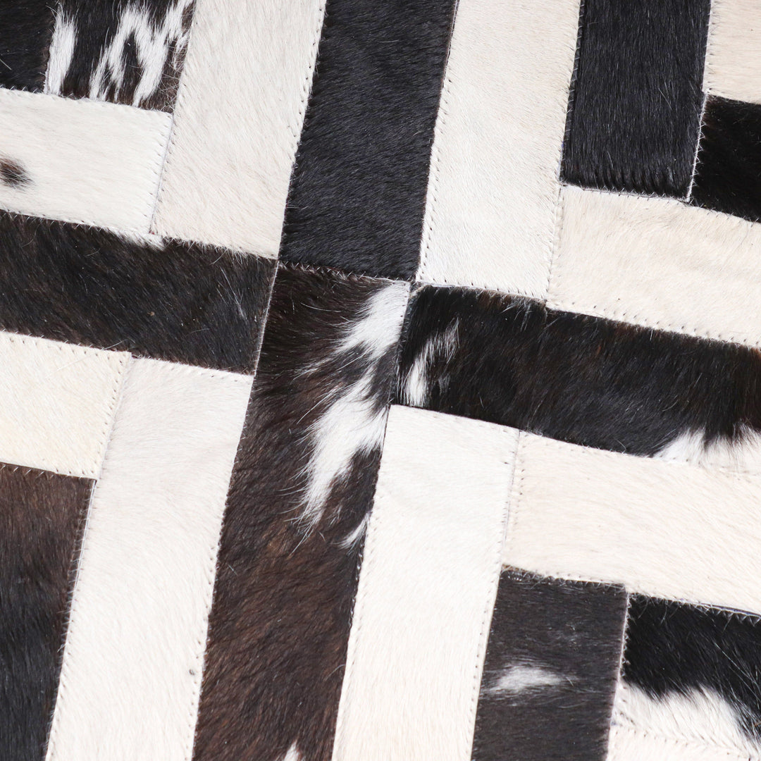 Patchwork Round Rug 2x2