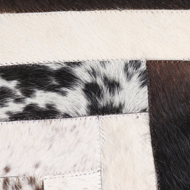 Patchwork Round Rug 2x2