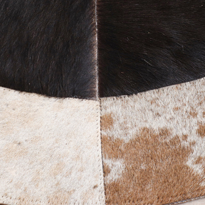 Patchwork Round Rug 2x2