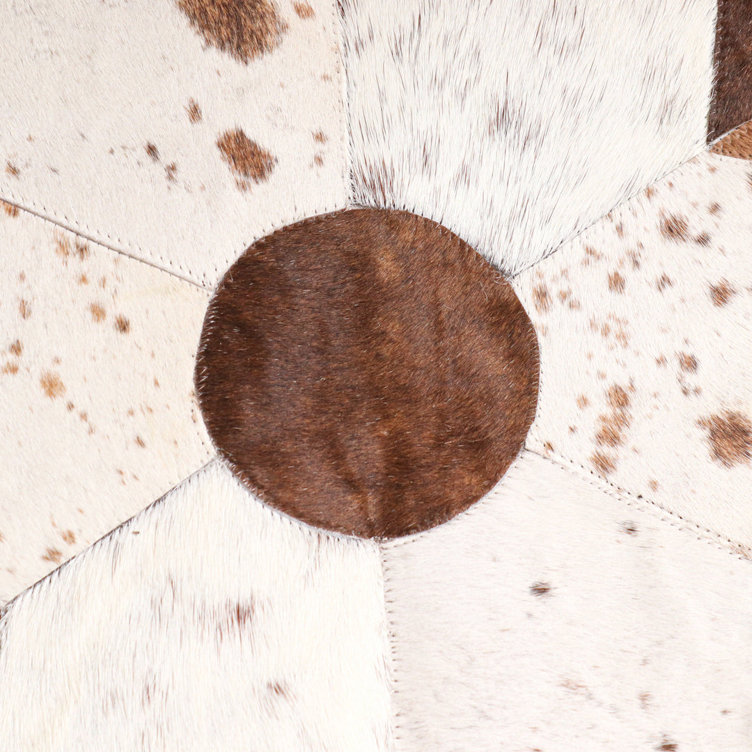 Patchwork Round Rug 2x2