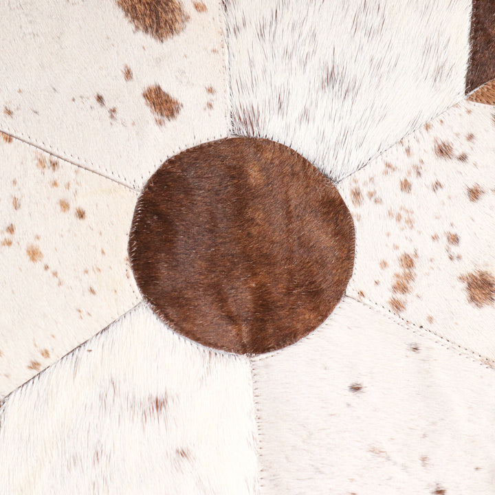 Patchwork Round Rug 2x2