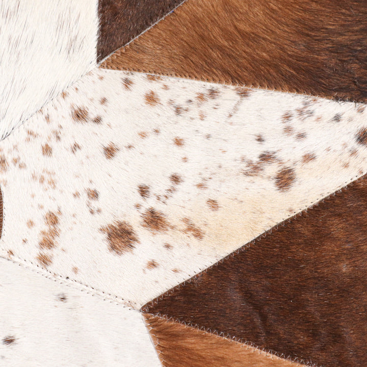 Patchwork Round Rug 2x2