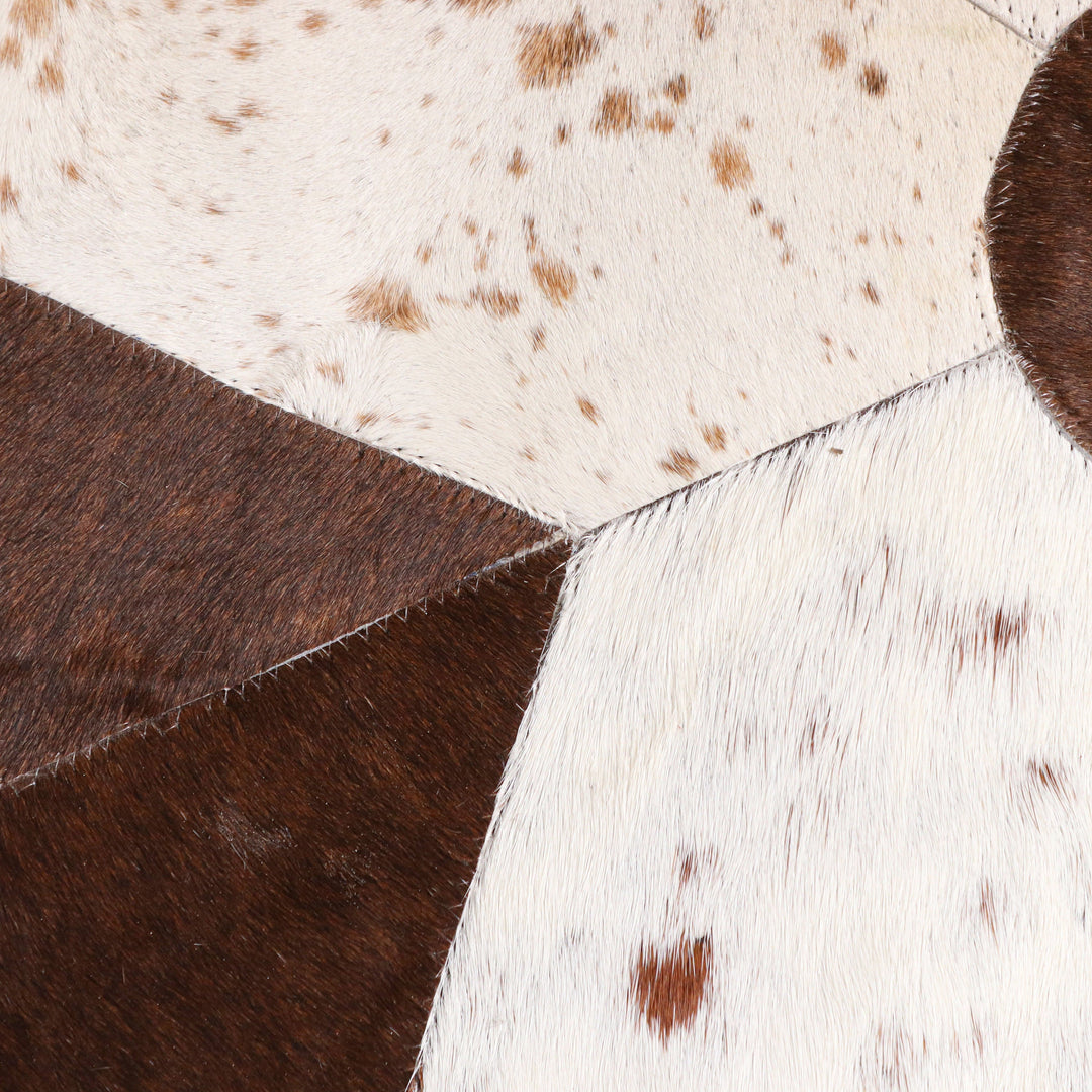 Patchwork Round Rug 2x2