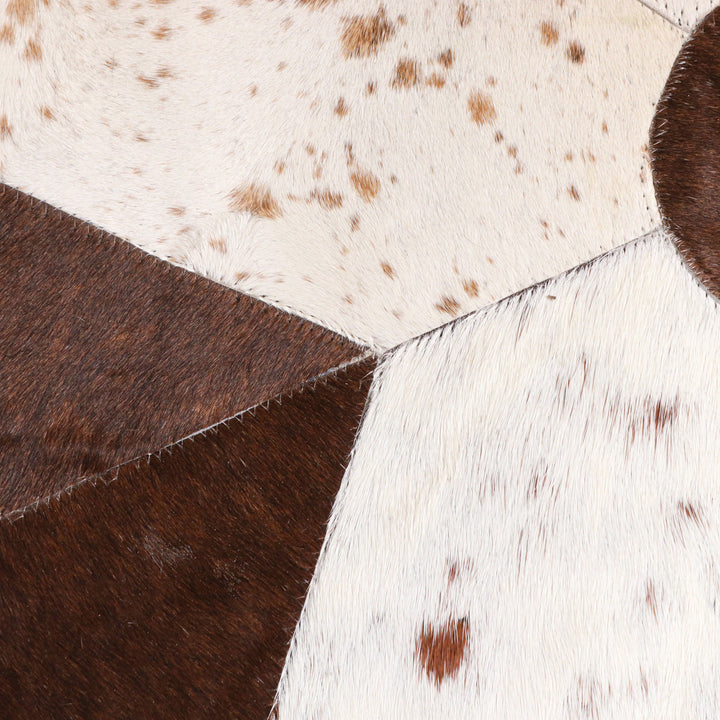 Patchwork Round Rug 2x2