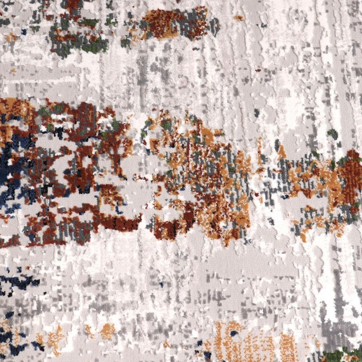 Off White Plain Turkish Rug 5x8 ft