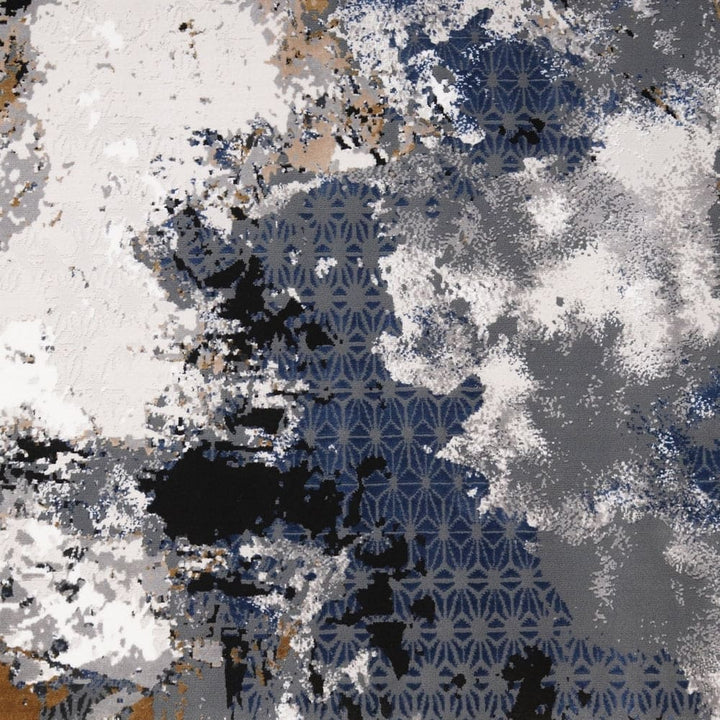 Blue Waves Turkish Rug 7x10 ft