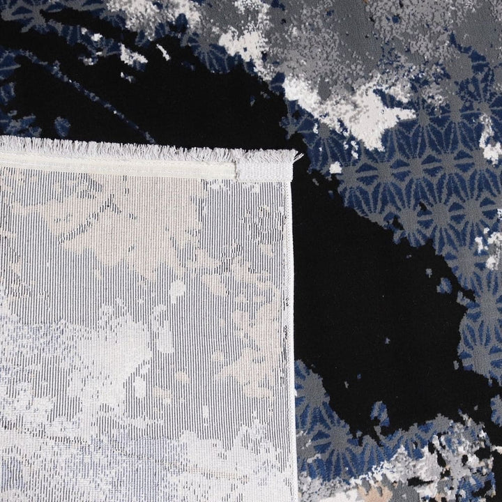 Blue Waves Turkish Rug 7x10 ft