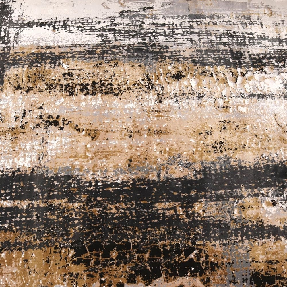 Beige Splash Turkish Rug 7x10 ft